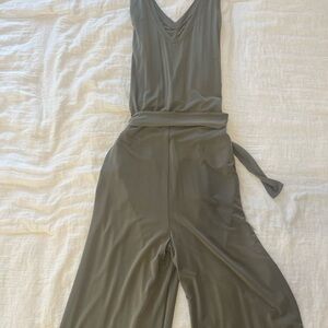 Elegant Olive Jumpsuit